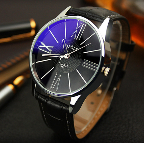 Reloj de Pulsera Ejecutivo Minimalista con Diseño Coreano - Suizo Geneva Resistente al Agua - Image 5