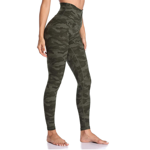 Pantalones Yoga Estampados para Mujer con Levantamiento de Cadera - Otoño e Invierno