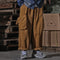 Pantalones de Trabajo Cargo Hombre Cintura Alta Pierna Ancha