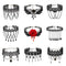 Collar Gótico Europeo Americano
