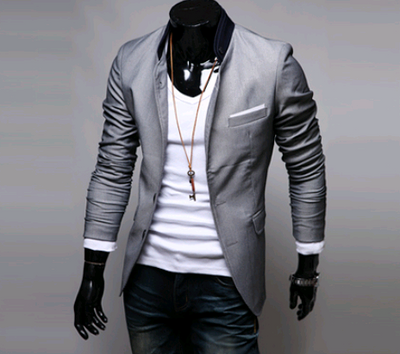 Blazer Occidental Delgado para Hombre - Saco Ajustado Moderno - Image 6