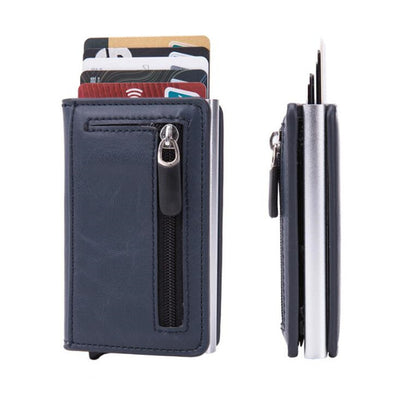 Cartera Inteligente Anti Robo con Bloqueo RFID y Estuche de Aluminio - Image 16