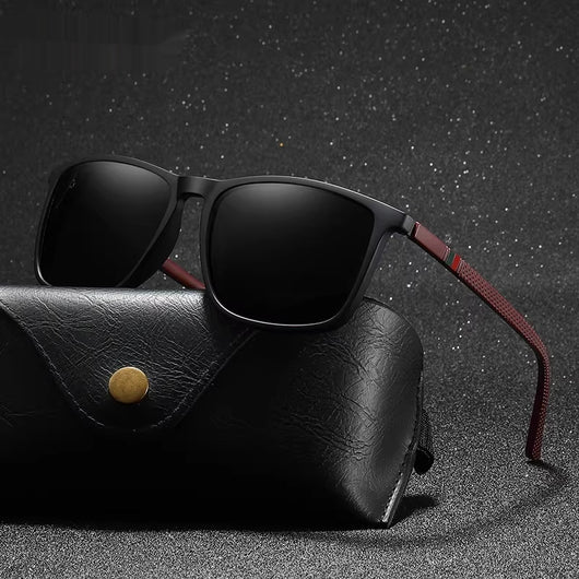 Gafas de Sol Vintage Cuadradas Polarizadas para Hombre y Mujer
