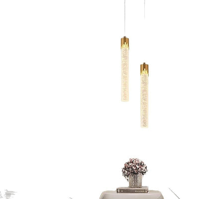 Lámpara Colgante Anillo Cristal Decorativa para Dormitorio y Mesita de Noche - Image 4