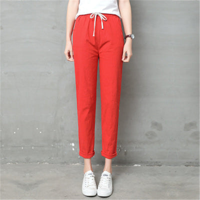 Pantalones de Lino Casual - Image 4