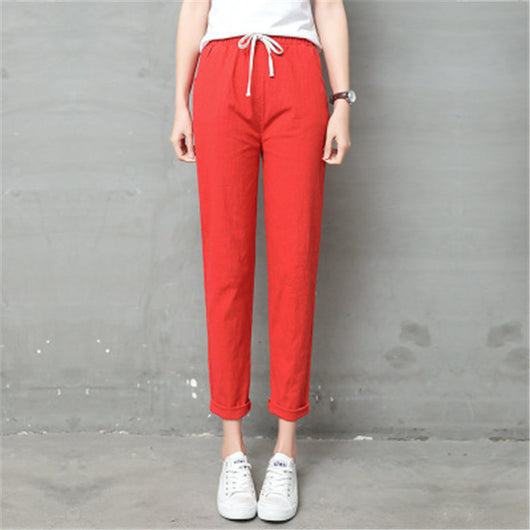 Pantalones de Lino Casual - Image 4
