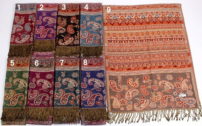 Pañoleta Térmica Jacquard de Cachemira para Aire Acondicionado y Protección Solar - Image 16