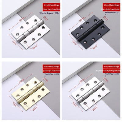 Bisagra de Acero Inoxidable para Puerta de 4 Pulgadas Silenciosa - Image 14