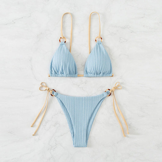 Bikini Dos Piezas Clásico con Tirantes Ajustables - Image 16