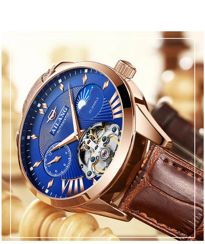 Reloj Automático Mecánico para Hombre con Esqueleto Visible y Resistencia al Agua - Image 21