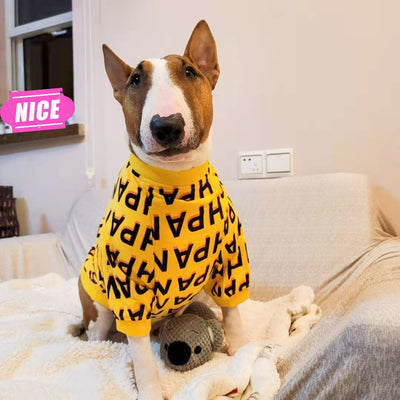 Camiseta Estampada con Letras para Mascotas - Diseño Minimalista - Image 2
