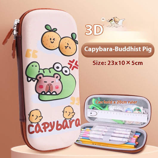 Estuche de Papelería 3D con Diseño de Dibujos Animados para Niños - Image 15