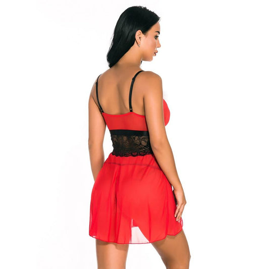 Vestido de Noche Sling Navideño Elegante - Image 2
