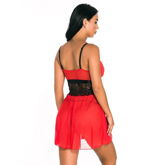 Vestido de Noche Sling Navideño Elegante - Image 2