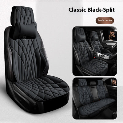 Funda de Asientos de Cuero Premium para Auto - Juego Completo 5 Plazas - Image 19