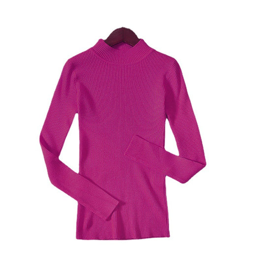 Suéter Cuello Alto Otoño Mujer - Pullover Elegante - Image 25