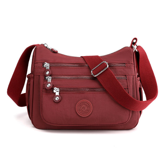 Bolsa Crossbody de Nylon de Gran Capacidad con Múltiples Compartimentos - Image 2