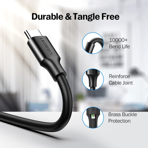 Cable USB Tipo-C 3A de Carga Rápida