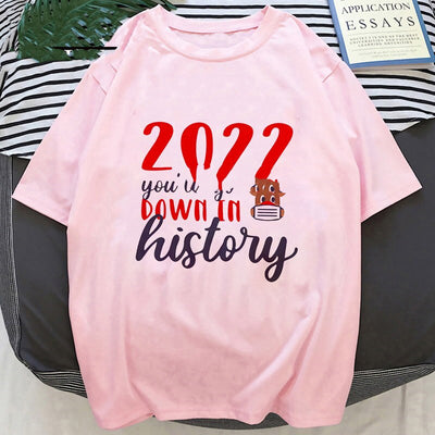 Playera Navideña con Estampado de Papá Noel y Reno - Image 18