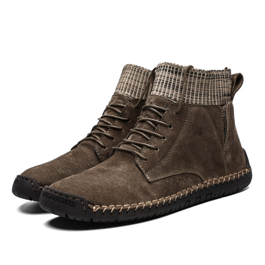 Botas Martin Artesanales de Caña Alta para Hombre con Calcetines Integrados - Image 4