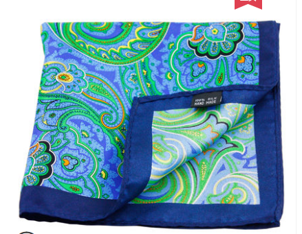 Pañuelo de Bolsillo en Seda para Traje de Novio - Image 52