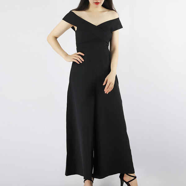 Jumpsuit Asimétrico Elegante de Un Hombro