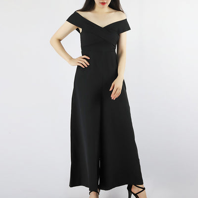 Jumpsuit Asimétrico Elegante de Un Hombro
