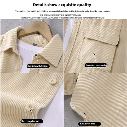 Camisa Suelta Oversize para Hombre - Estilo Casual y Cómodo - Image 22
