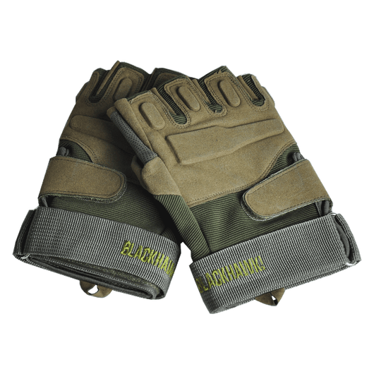 Guantes Tácticos Half Finger Black Hawk Hanyu - Protección Profesional - Image 8