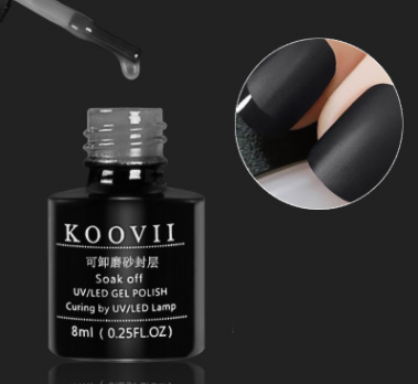 Esmalte de Uñas Mate Fotocurable con Acabado Translúcido Retro