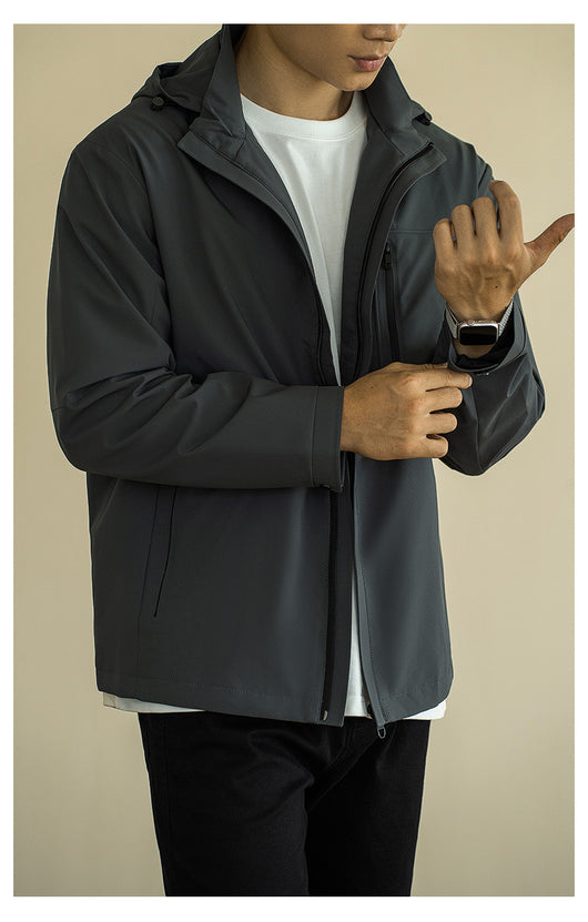 Chaqueta Impermeable Ligera para Hombre - Secado Rápido Otoño - Image 16