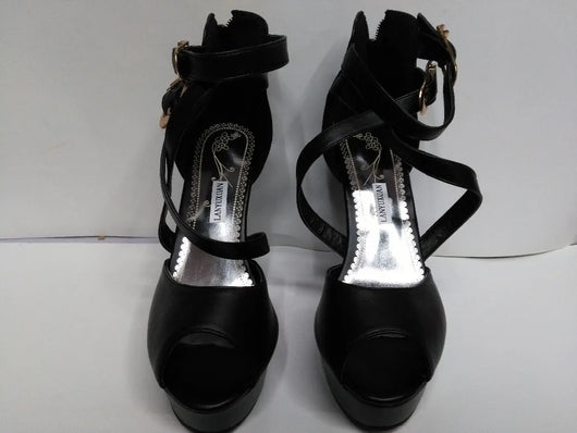 Sandalias Romanas de Tacón Grueso con Hebilla Elegante para Mujer - Image 7