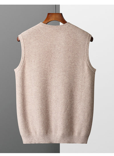 Chaleco Pullover Jacquard para Hombre - Tejido Ejecutivo Premium - Image 11