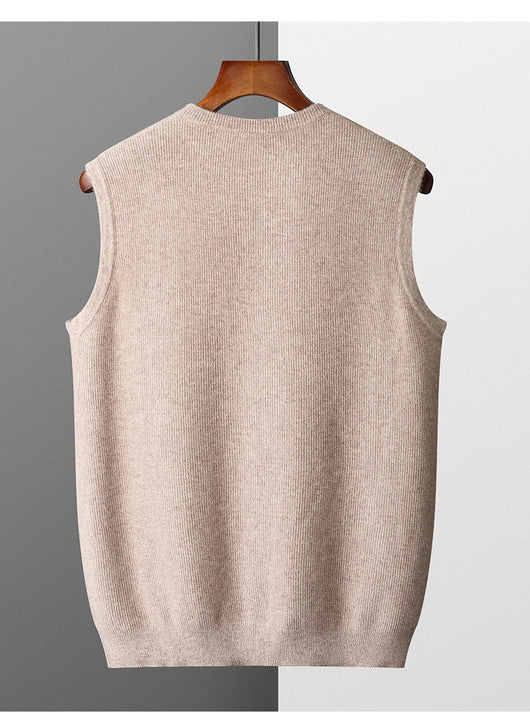 Chaleco Pullover Jacquard para Hombre - Tejido Ejecutivo Premium - Image 11