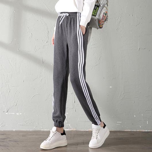 Pantalones Deportivos de Terciopelo para Mujer - Talla Grande, Cómodos y Abrigados - Image 4