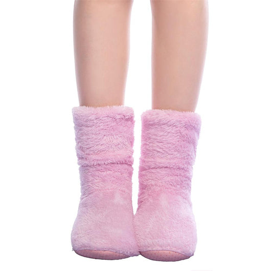 Pantuflas Térmicas de Felpa Coral - Calcetines Calentadores para Casa Invierno - Image 10