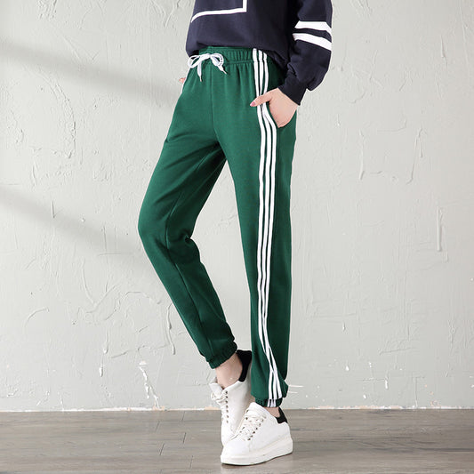 Pantalones Deportivos de Terciopelo para Mujer - Talla Grande, Cómodos y Abrigados