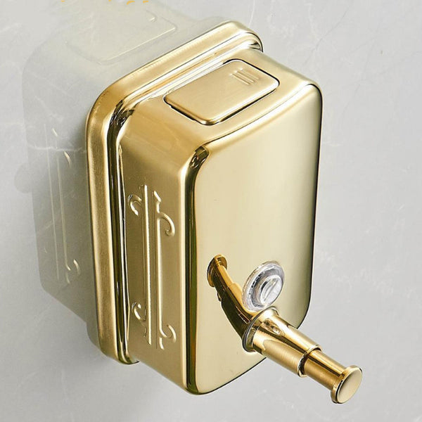 Dispensador de Jabón de Acero Inoxidable 304 con Sistema de Presión