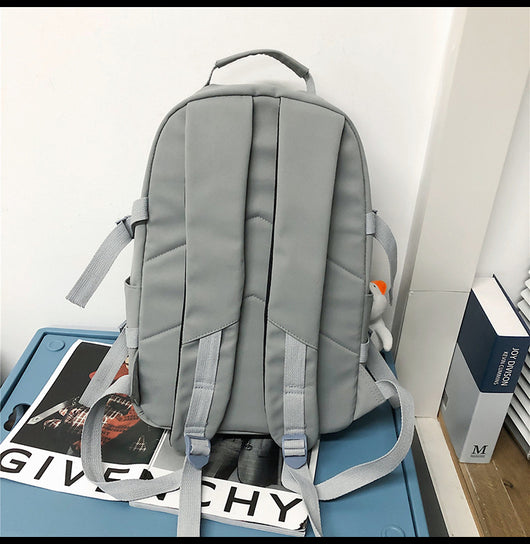 Mochila Escolar de Gran Capacidad Estilo Coreano para Secundaria y Universidad - Image 19