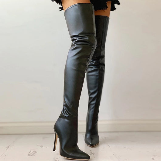 Botas Overknee Talla Grande con Personalidad y Estilo - Image 4