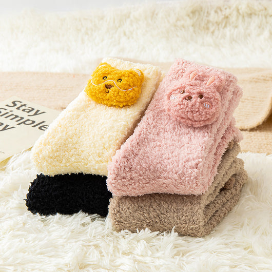 Calcetines Cálidos con Diseño de Animales 3D para Casa y Salidas - Image 14
