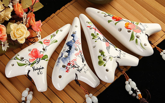 Ocarina Profesional 12 Orificios en Sol Treble