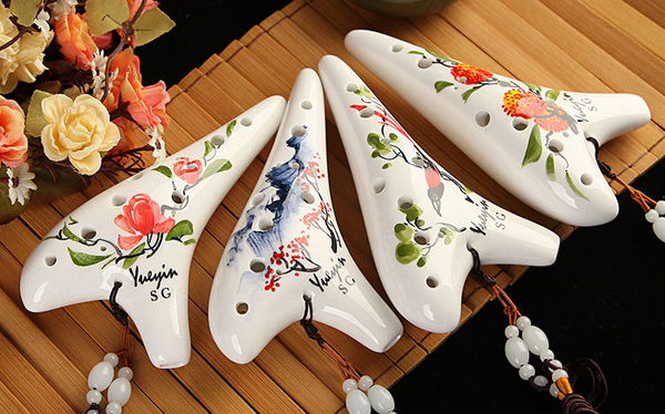 Ocarina Profesional 12 Orificios en Sol Treble