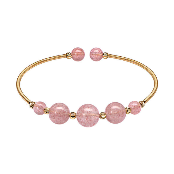 Pulsera de Cristal Natural Minimalista