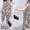 Traje Estilo Western para Niña con Estampado Leopardo