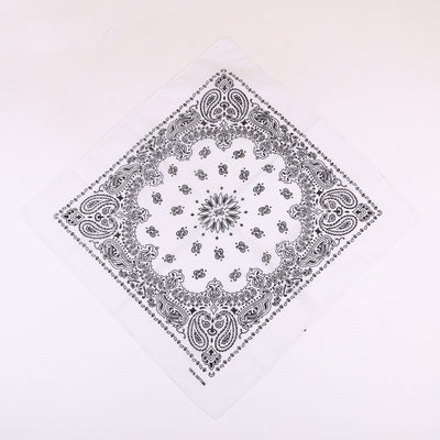 Pañuelo Cuadrado de Algodón con Estampado de Flor de Cajú 55cm - Image 29