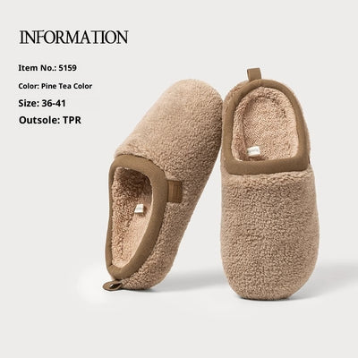Pantuflas Cálidas de Terciopelo Antideslizantes para Casa - Image 13
