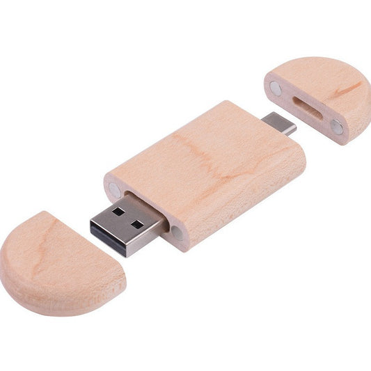 Caja de Almacenamiento Maple con Pendrive 2 en 1 USB Tipo-C - Image 3