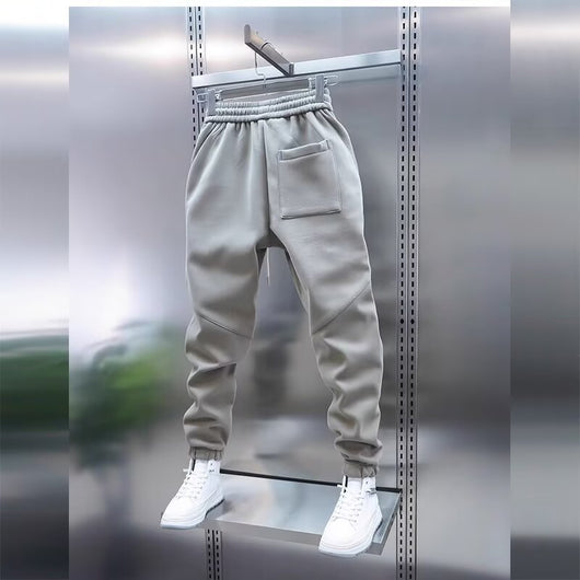 Pantalones Deportivos Casuales para Hombre - Diseño Moderno en Colores Sólidos - Image 5