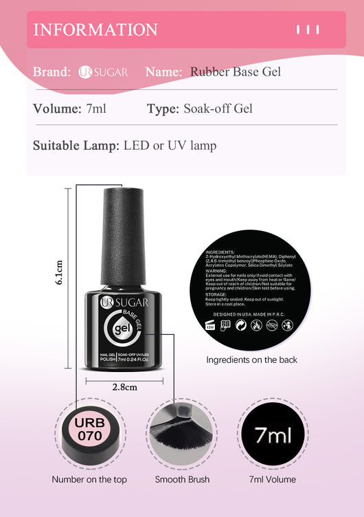 Base Coat Reforzado sin Limar con Gel Brillo Duradero - Image 37